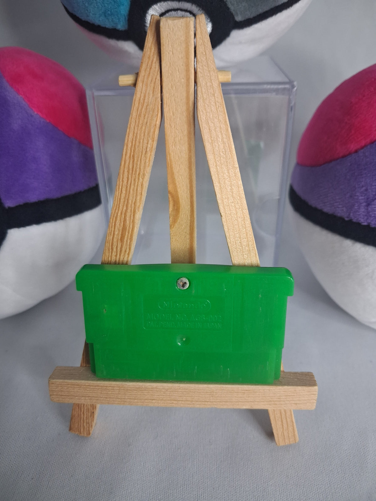Pokémon Blattgrüne Edition - Gameboy Advance SP - 2005 - nur Modul - speichert nicht - DE