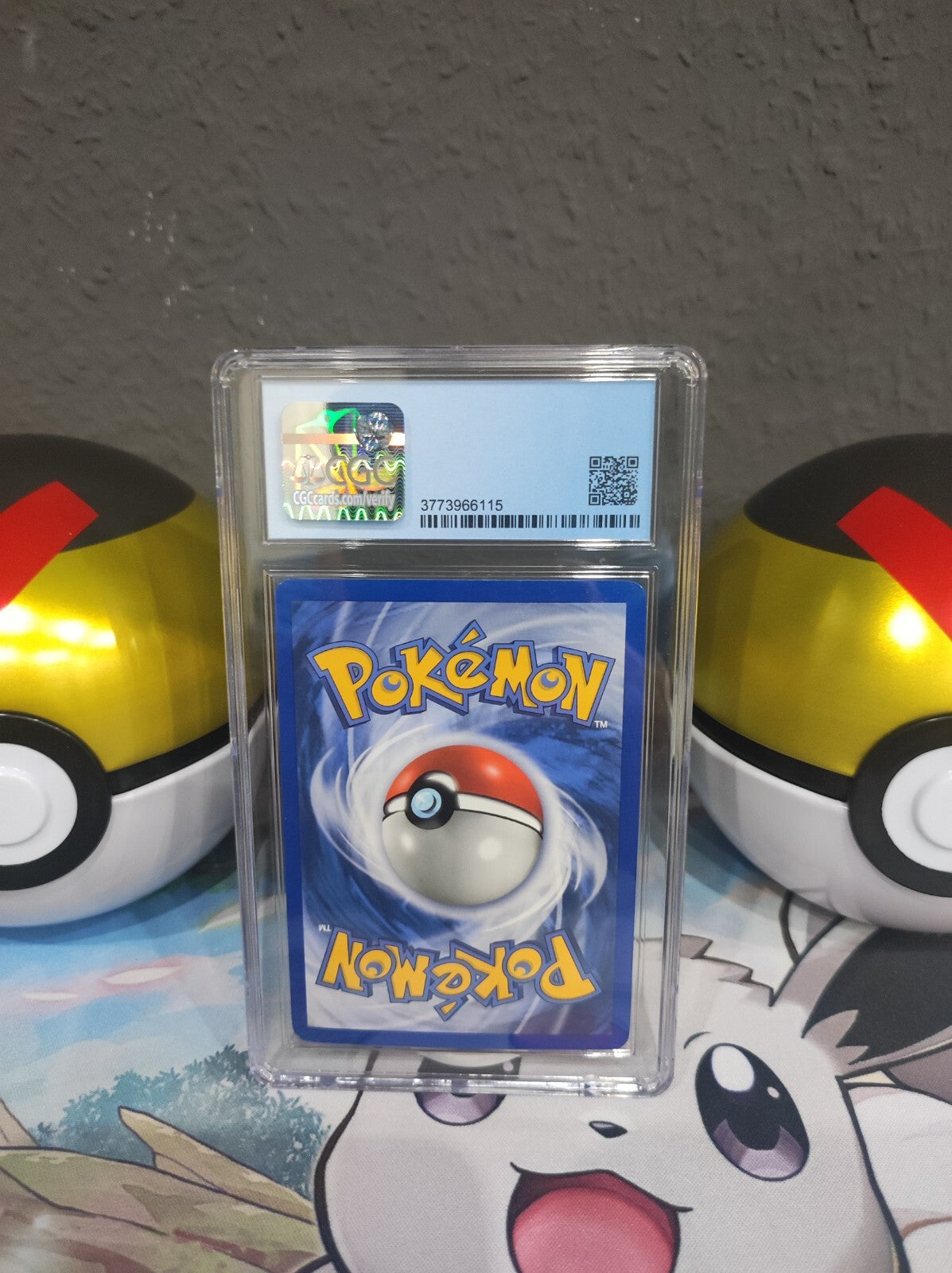 Pokémon Karte Pantimos ex 111/112 Feuerrot & Blattgrün PSA CGC 8,5 Mint Mr.Mime