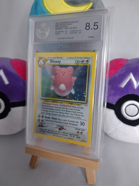 Heiteira (Blissey) - Neo Revelation (EN) - 2/64 - Holo Bleed Misprint - PGS 8,5