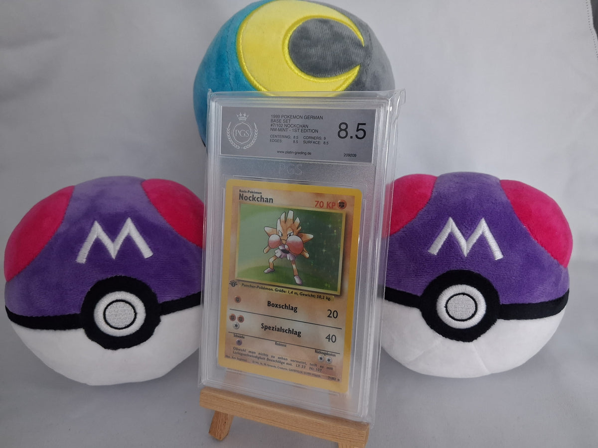 Nockchan - Base Set (DE) - 7/102 - 1. Edition Holo - PGS 8,5 Regrade