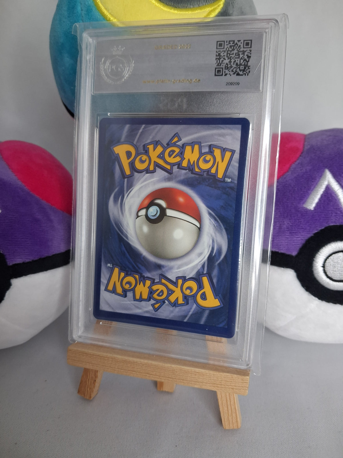 Nockchan - Base Set (DE) - 7/102 - 1. Edition Holo - PGS 8,5 Regrade