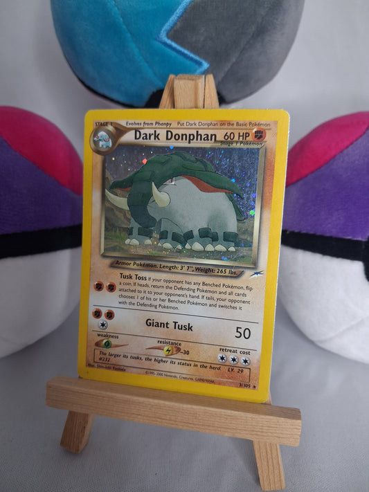 Dunkles Donphan (Dark Donphan) - Neo Destiny (EN) - 3/105 - Holo - LP-