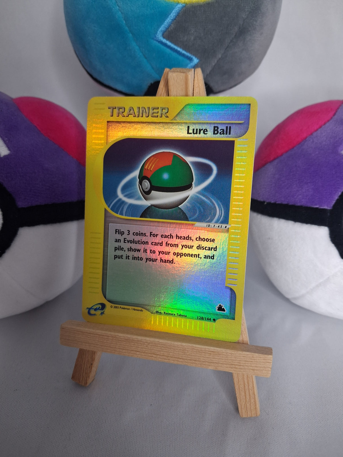 Köderball (Lure Ball) - Skyridge (EN) - 128/144 - Reverse Holo - EX-
