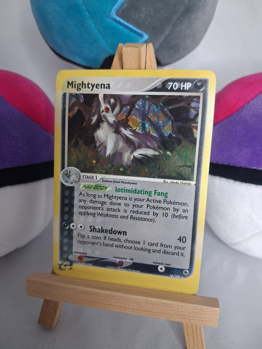 Magnayen (Mightyena) - ex Rubin&Saphir (EN) - 10/109 - Holo - GD