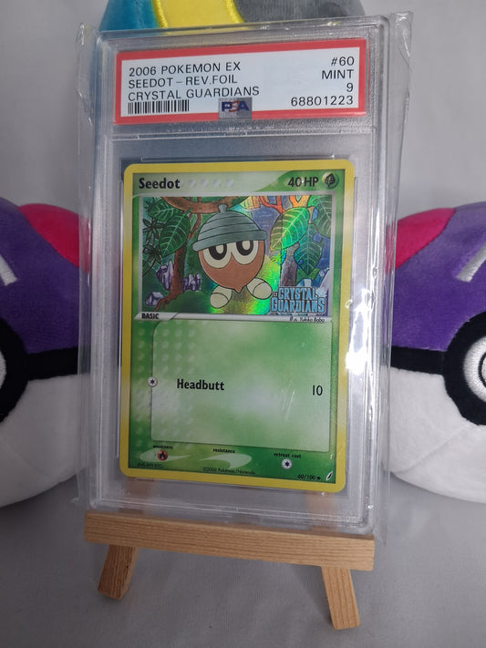 Samurzel (Seedot) - ex Crystal Guardians (EN) - 60/100 - Stamped Reverse Holo - PSA 9