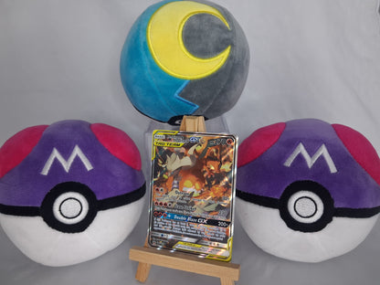 Reshiram & Glurak GX (Reshiram & Charizard GX) - SM Promo (EN) - SM202 - Full Art - NM/EX+