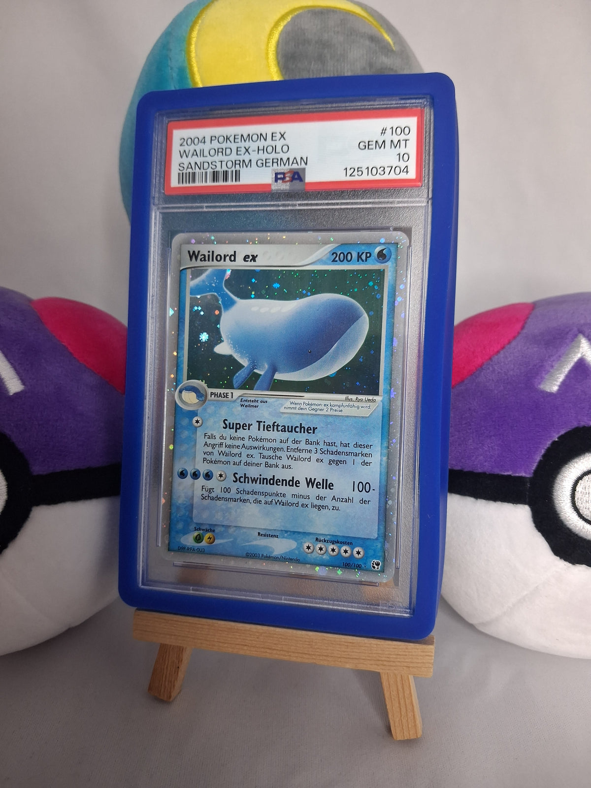 Wailord ex - ex Sandsturm (DE) - 100/100 - ex - PSA 10 POP 1