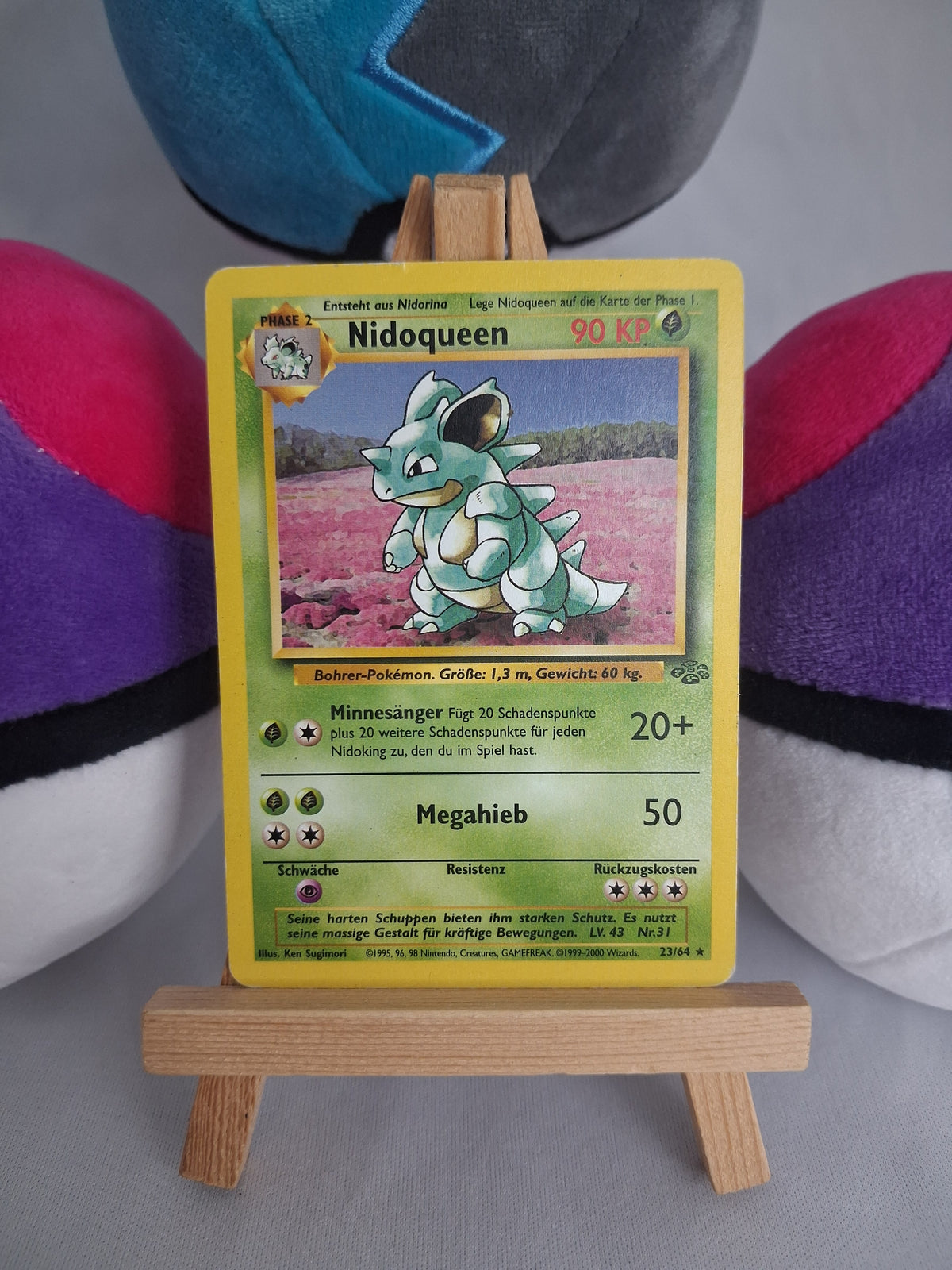 Nidoqueen - Dschungel (DE) - 23/64 - Non Holo - LP/PL