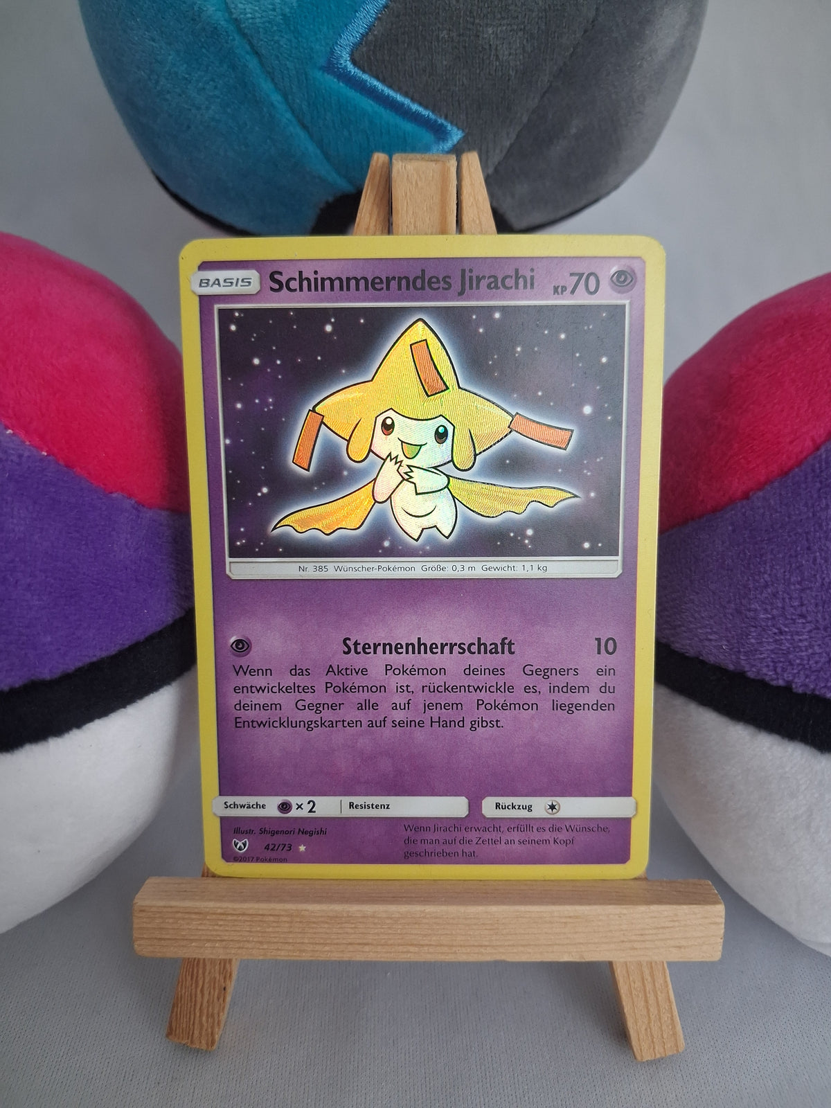Schimmerndes Jirachi - Schimmernde Legenden (DE) - 42/73 - Shiny - GD