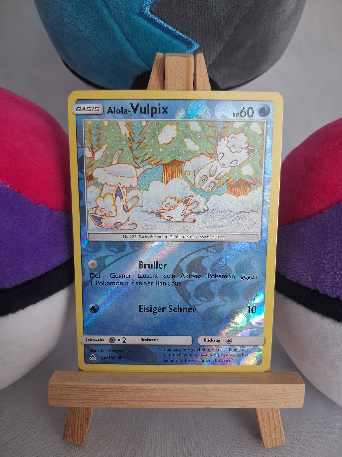 Alola-Vulpix - Ultra-Prisma (DE) - 30/156 - Reverse Holo - NM