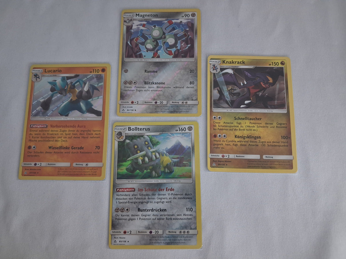 Ultra-Prisma Set 4 Karten mit Knakrack - Ultra-Prisma (DE) - 99/156 - Non Holo - NM-