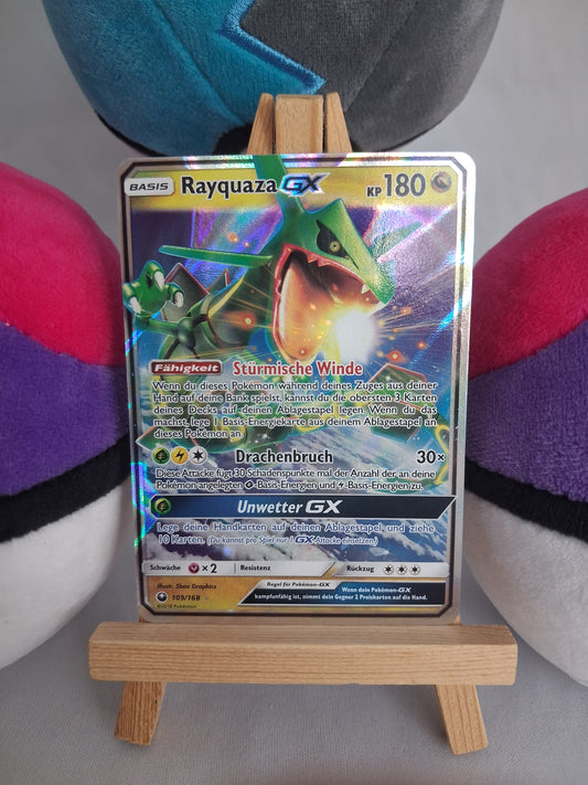 Rayquaza GX - Sturm am Firmament (DE) - 109/168 - GX - NM-