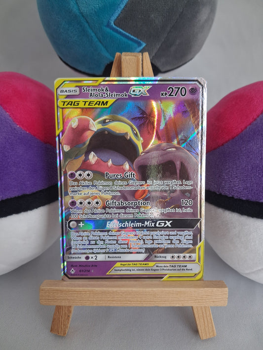 Sleimok&Alola-Sleimok GX - Kräfte im Einklang (DE) - 61/214 - GX - EX-