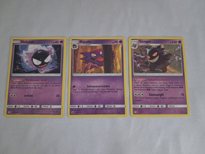 Gengar + Evolutionsreihe - Kräfte im Einklang (DE) - 70/214 - Non Holo - NM-