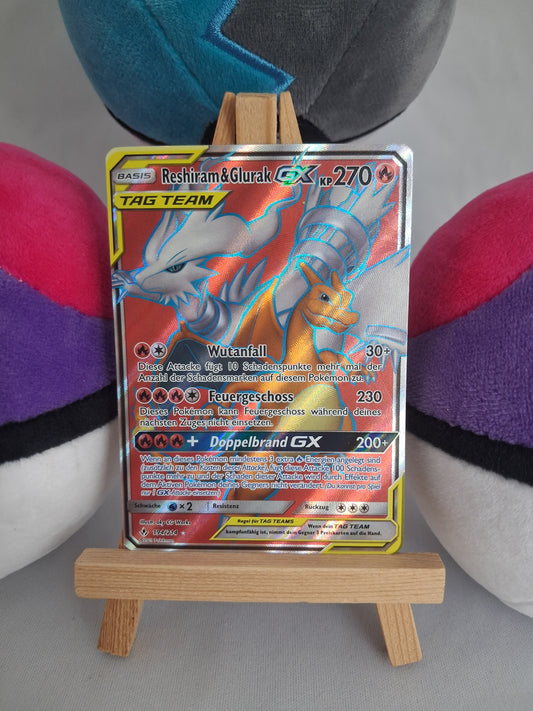Reshiram&Glurak GX - Kräfte im Einklang (DE) - 194/214 - GX Full Art - GD