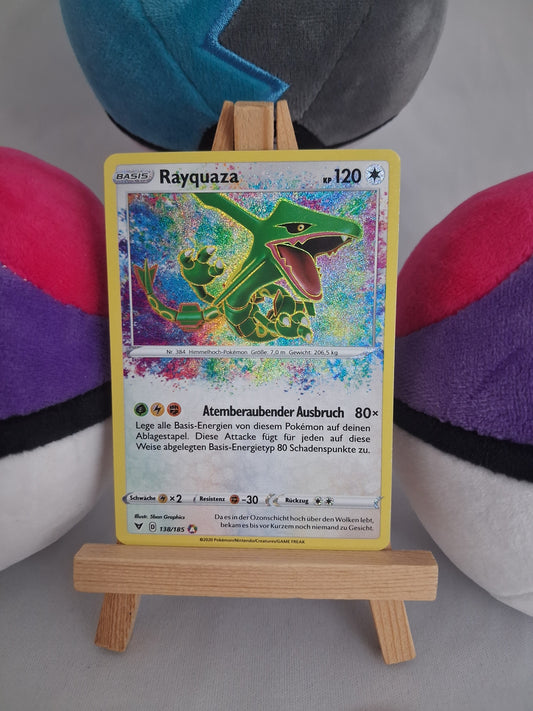 Rayquaza - Farbenschock (DE) - 138/185 - Amazing Rare - NM