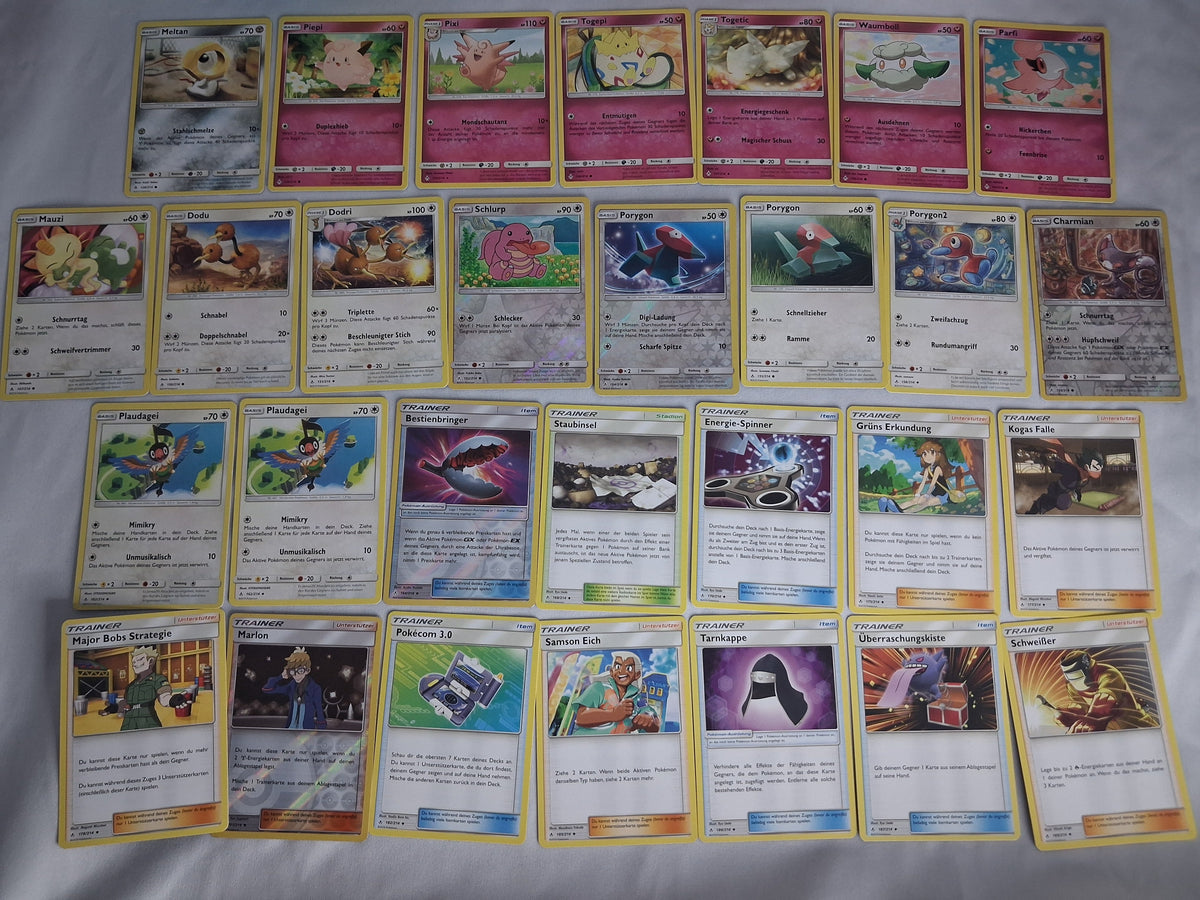 Kräfte im Einklang Set 58 Karten mit Mewtu - Kräfte im Einklang (DE) - 75/214  - Non Holo - EX