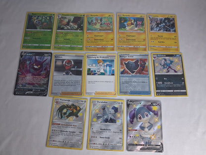 Glänzendes Schicksal Set mit Servol V - Glänzendes Schicksal (DE) - SV114/SV122 - V Shiny - NM