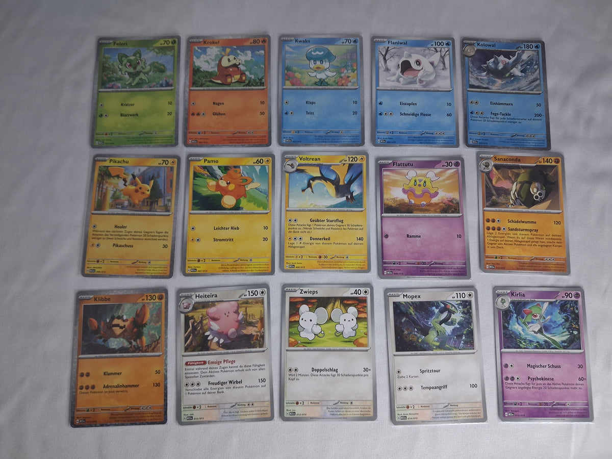 McDonalds Match Battle 2023 Set Vollständig - McDonalds Match Battle 2023 (DE) - 001-015 - Holo+Non Holo - NM