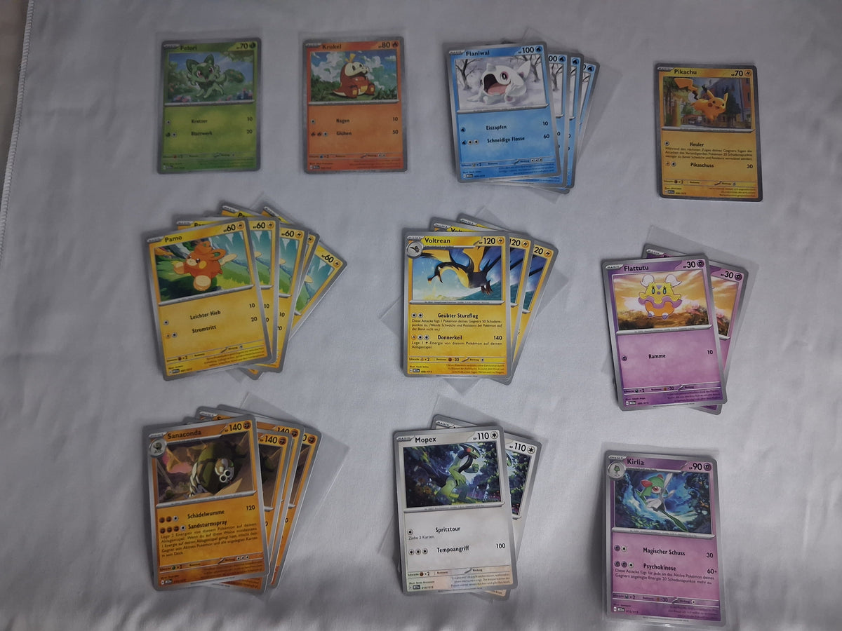 McDonalds Match Battle 2023 Bulk mit Pikachu - McDonalds Match Battle 2023 (DE) - Bulk - Holo+Non Holo - NM+LP