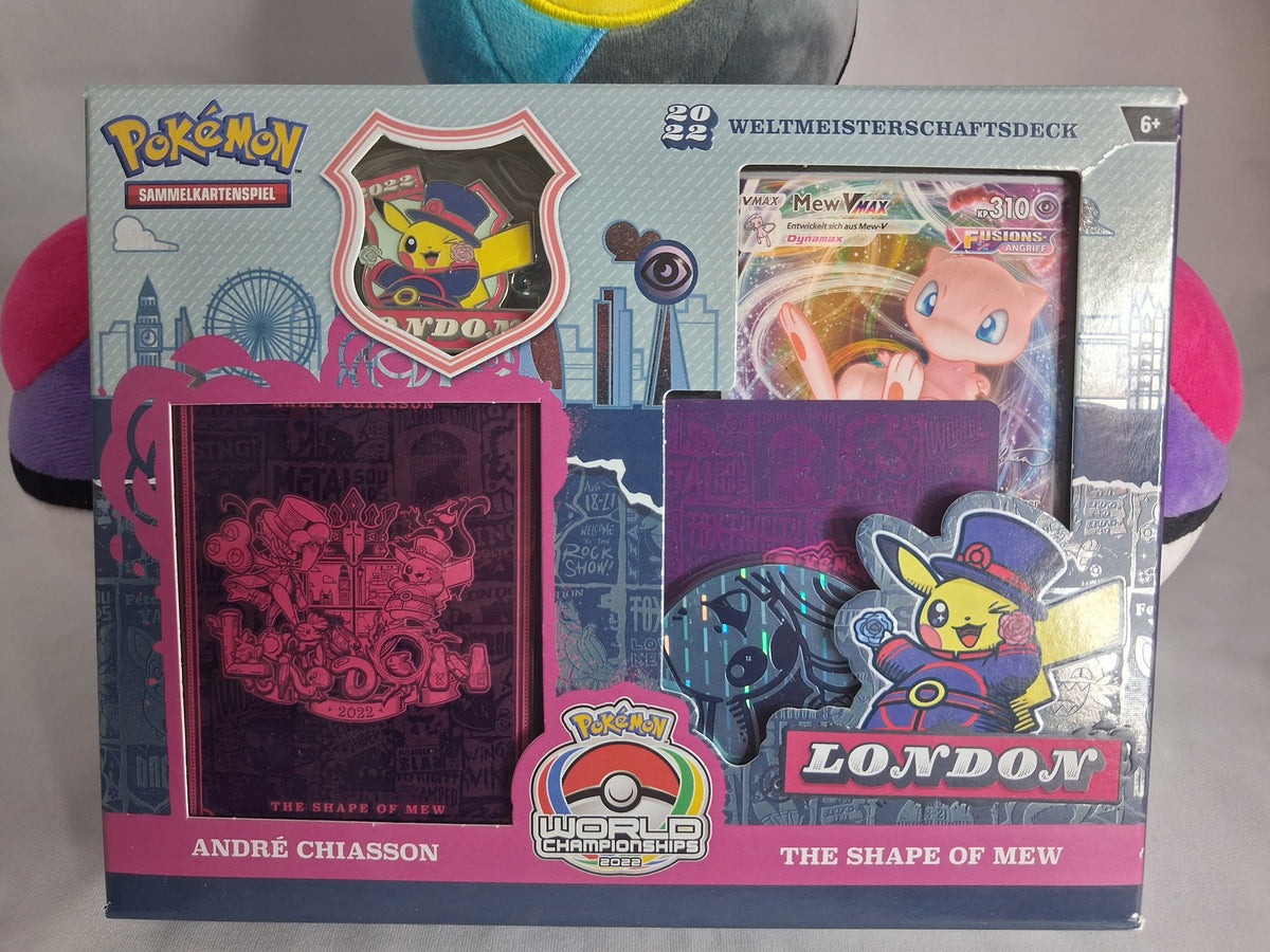 London 2022 World Championship Deck André Chiasson Mew VMAX - 2022 - Sealed