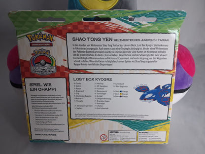 Japan 2023 World Championship Deck Shao Tong Yen Kyogre Holo - 2023 - Sealed