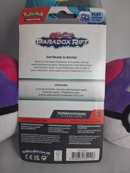 Paradox Rift 1 Pack Blister Tinkaton Evolution Pikachu Coin (EN) - 2023 - Sealed