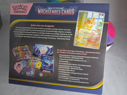 Wachsendes Chaos Top Trainer Box (DE) - 2026 - Sealed