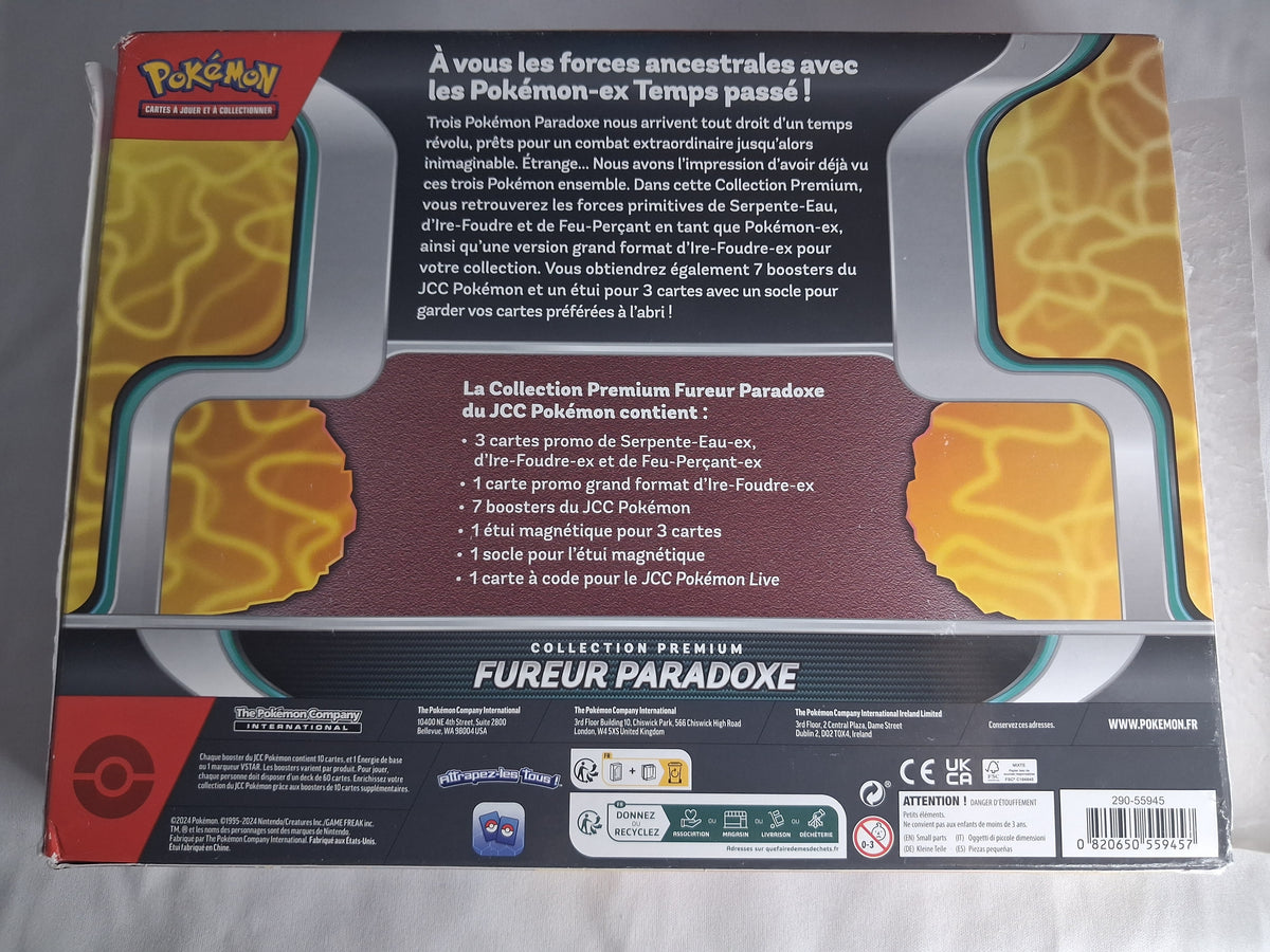 Paradox Fury Collection / Fureur Paradoxe (FR) - 2024 - Geöffnet, teils ausgetauschte Booster