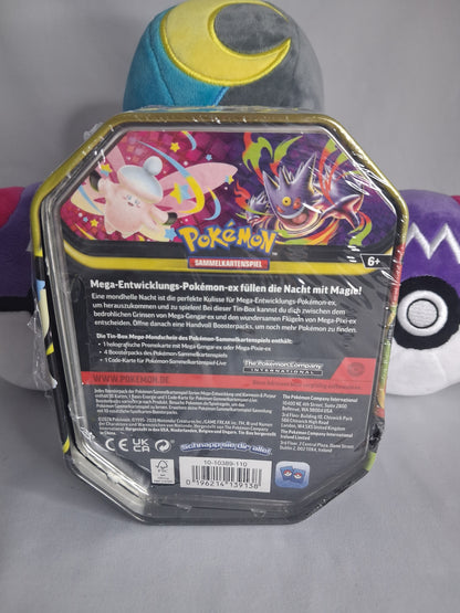 Mega-Gengar ex Mondschein Tin (DE) - 2026 - Sealed (Folie beschädigt)