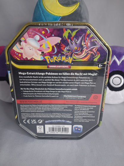 Mega-Pixi ex Mondschein Tin (DE) - 2026 - Sealed (Folie beschädigt)