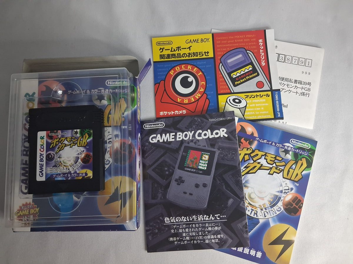 Pokémon - Game Boy Color - 1998 - Vollständig (CIB) - JP