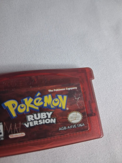 Pokémon Rubin (Ruby) - Gameboy Advance SP - 2004 - nur Modul - US Version