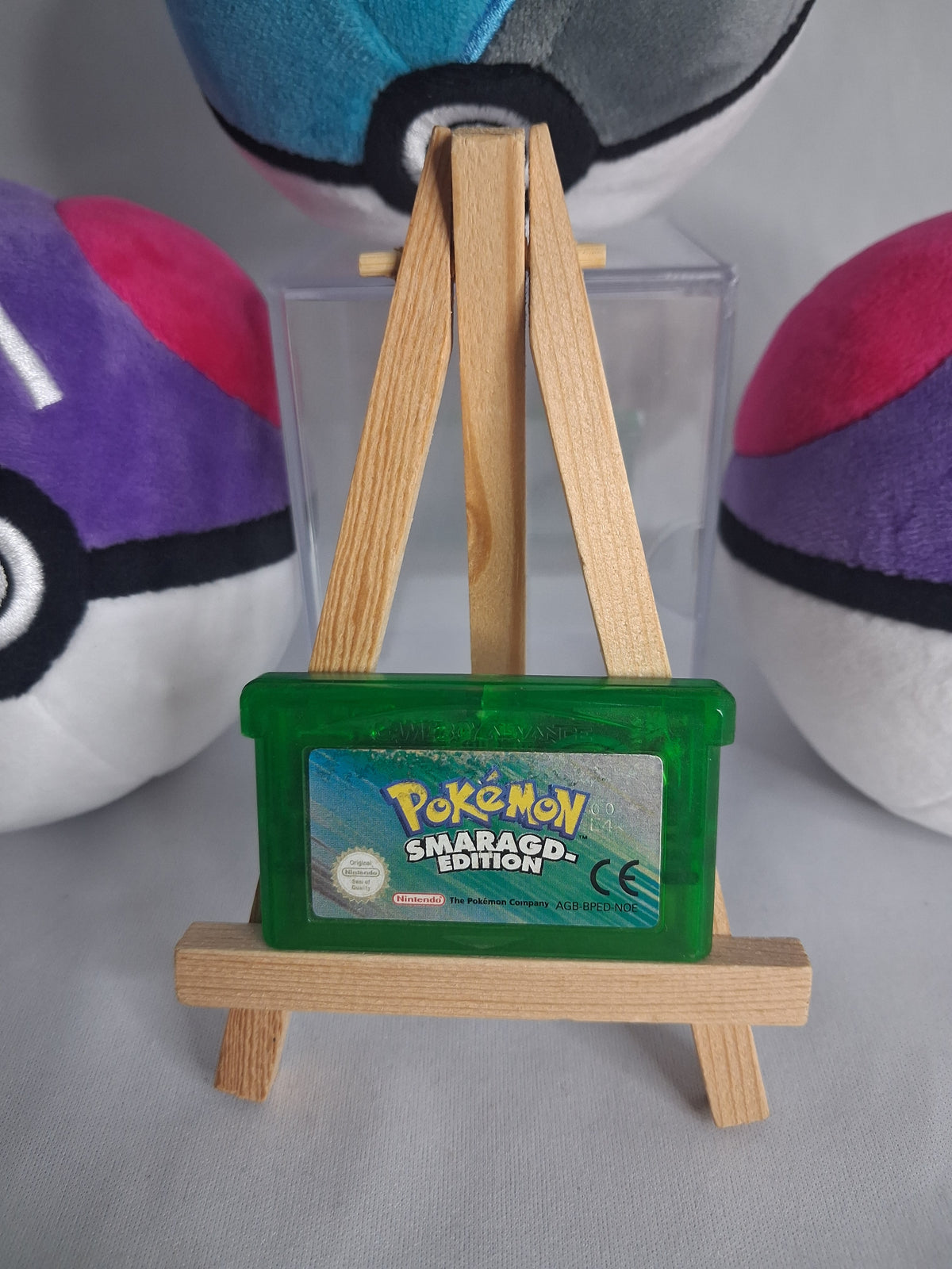 Pokémon Smaragd - Gameboy Advance SP - 2005 - nur Modul - speichert nicht - DE