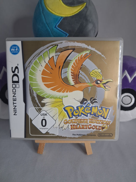 Pokémon HeartGold Goldene Edition - Nintendo DS - 2010 - Modul + Hülle und Inlay - DE