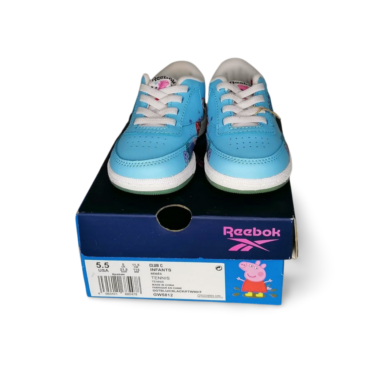 Reebok Club C Kids x Peppa Pig