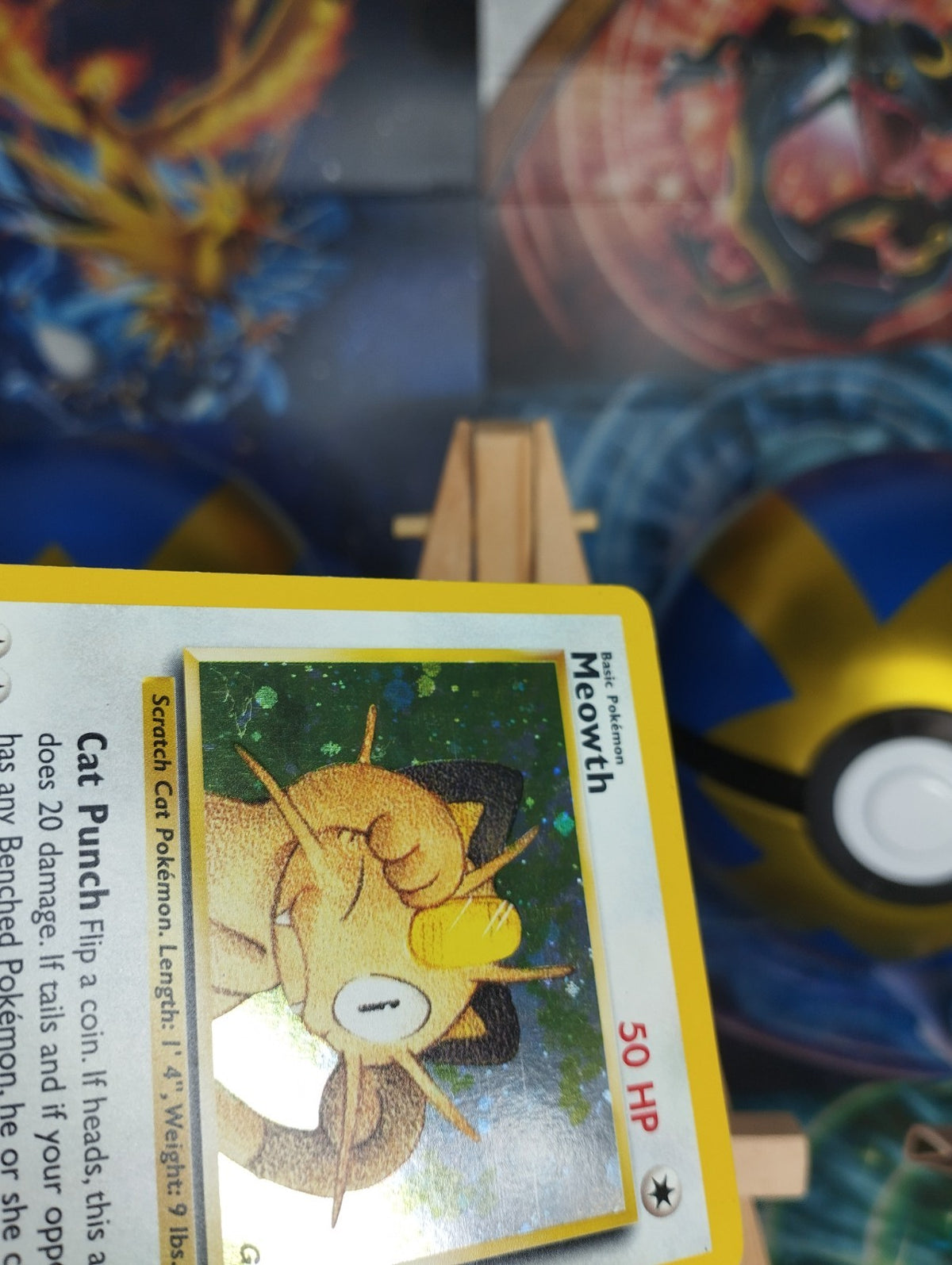 Pokémon Karte Mauzi (WP 10) EN Meowth GameBoy Promo Stamp WOTC Wizards PSA GD