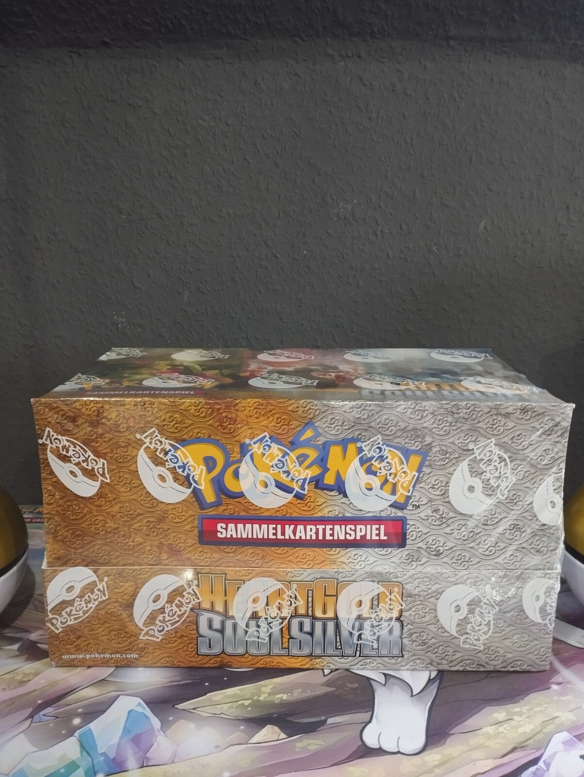 Pokémon Heartgold Soulsilver Base Themendeck Display Sealed 12 Decks DE OVP WOTC