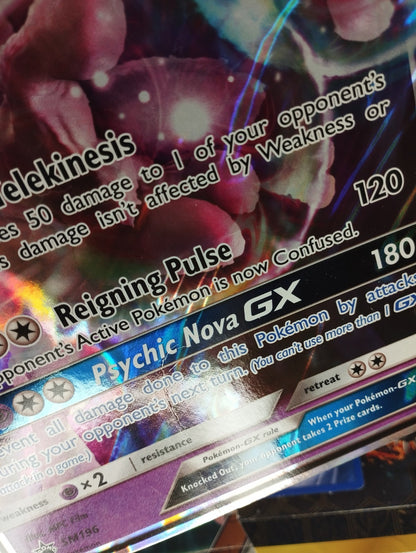 Pokémon Mewtwo GX SM196 Movie Film Promo Jumbo Oversize XXL EN PSA Mewtu NM EX