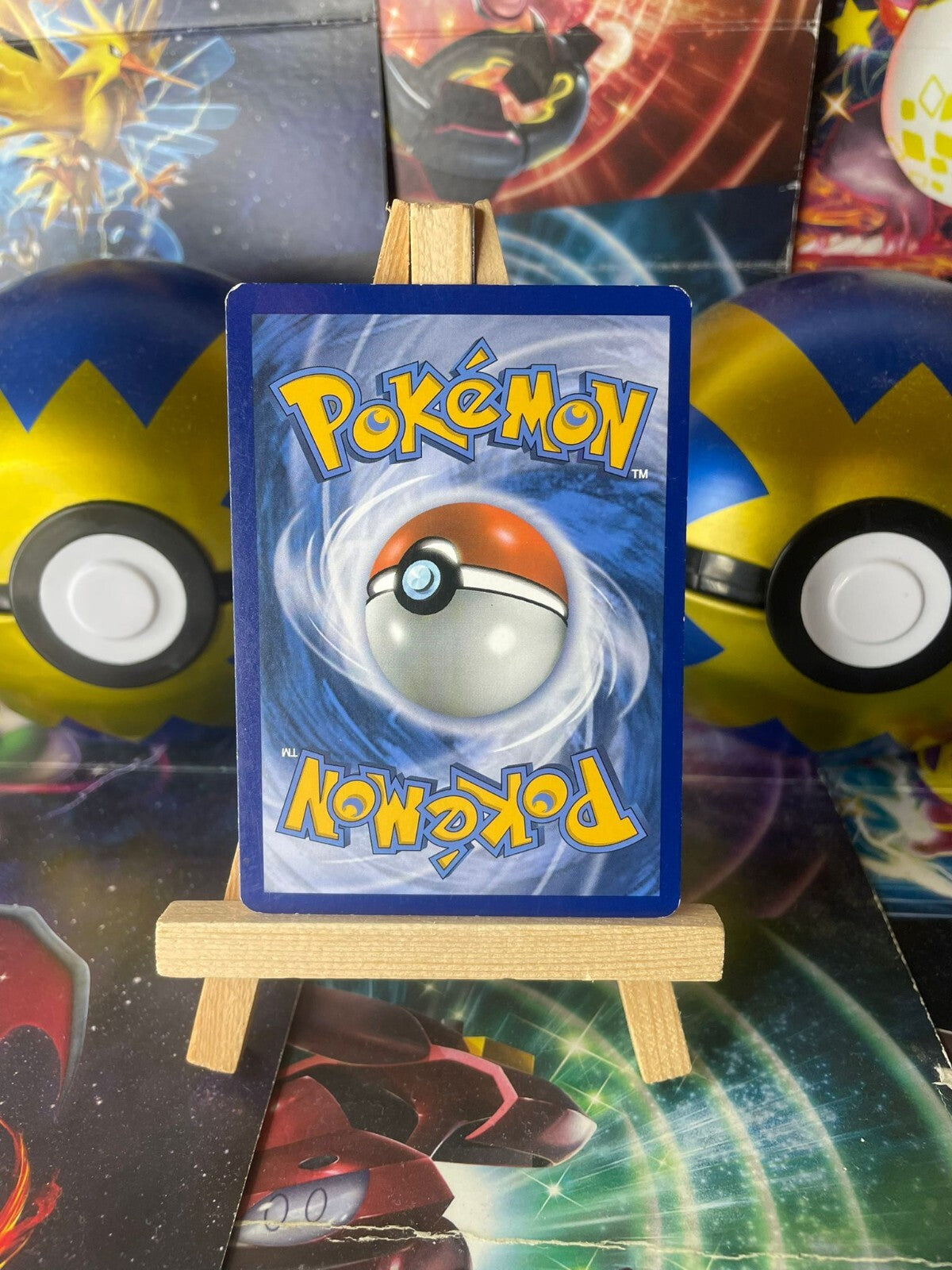 Pokémon Karte Elektro-Energie 168/145 Gold Stunde der Wächter DE PSA Good GD