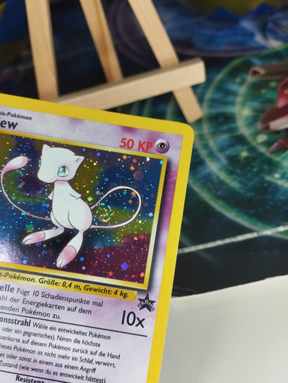 Pokémon Karte Mew Wizards Promo 9 Holo WOTC PSA DE NM- Booty Swirl
