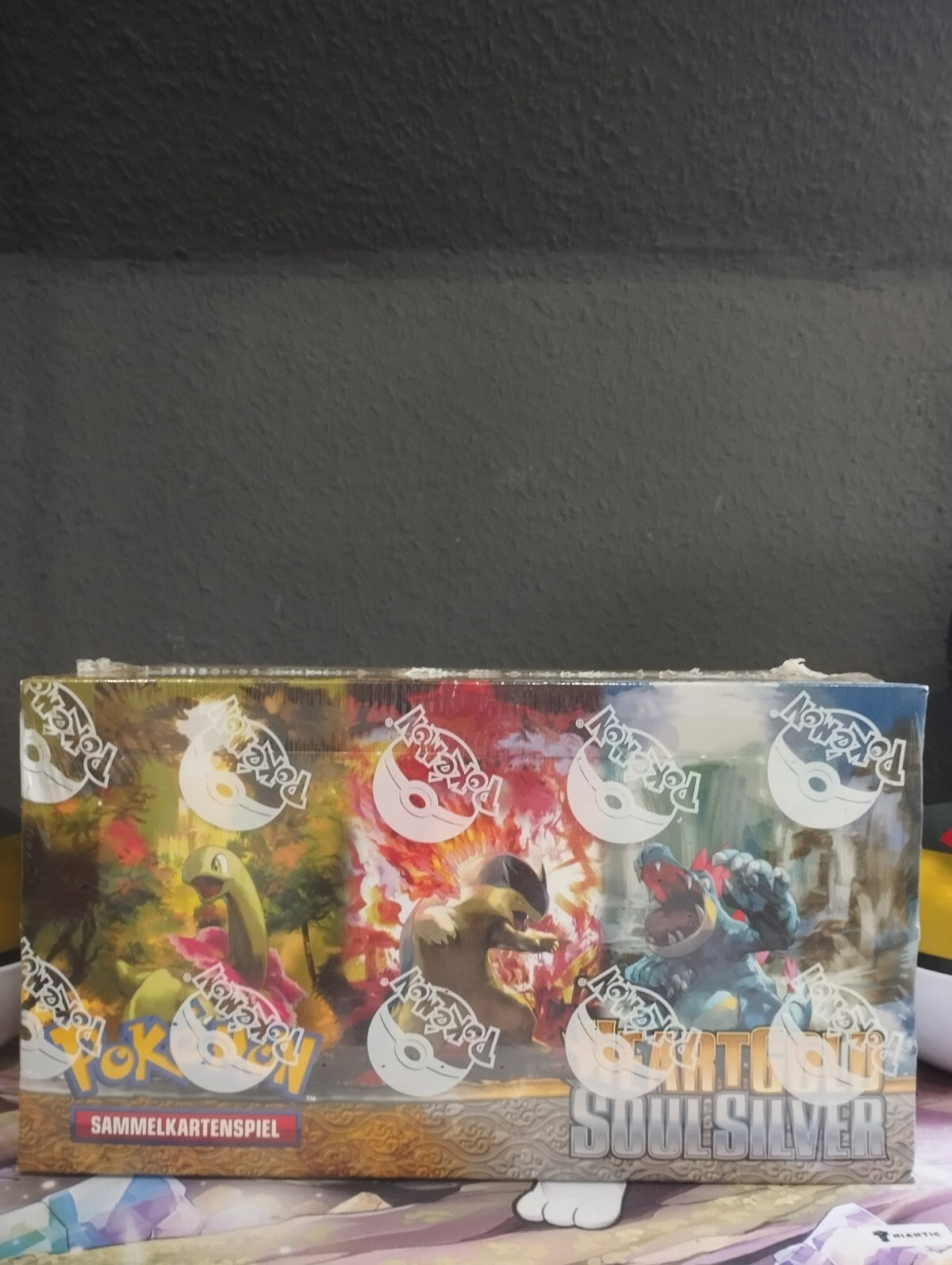Pokémon Heartgold Soulsilver Base Themendeck Display Sealed 12 Decks DE OVP WOTC