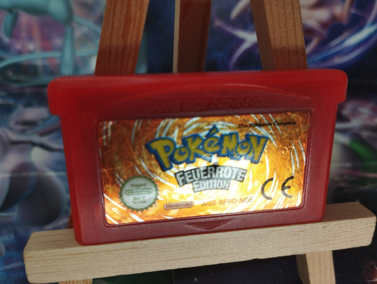 Pokémon Feuerrote Edition Nintendo Gameboy Nur Modul ohne OVP DE Firered Version