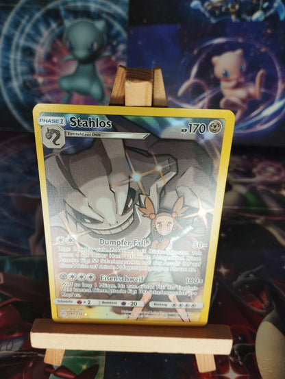 Pokémon Stahlos 247/236 Welten im Wandel DE PSA Character Rare NM EX Steelix