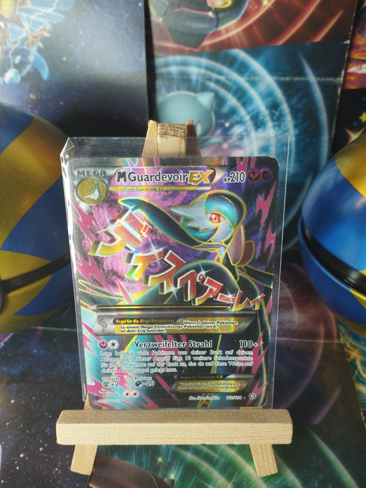 Pokémon M Guardevoir EX 112/114 XY Dampfkessel Steam Siege PSA DE Gardevoir  LP