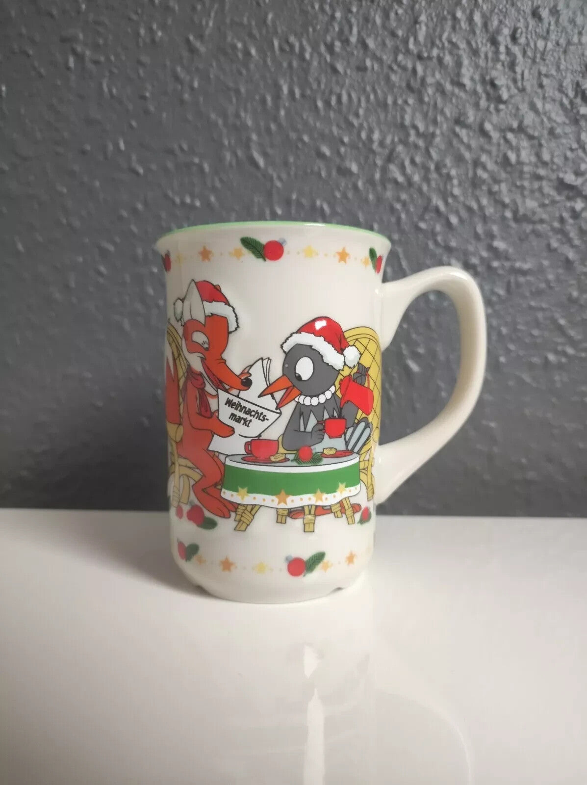 Glühweintassen Weihnachtsmarkt Leipzig; Herr Fuchs und Frau Elster + Moppi 2020
