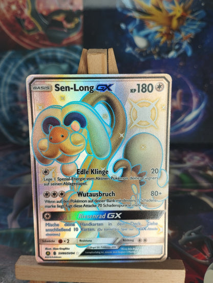 Pokémon Sen-Long GX SV80/SV94 Verborgenes Schicksal Shiny DE PSA NM