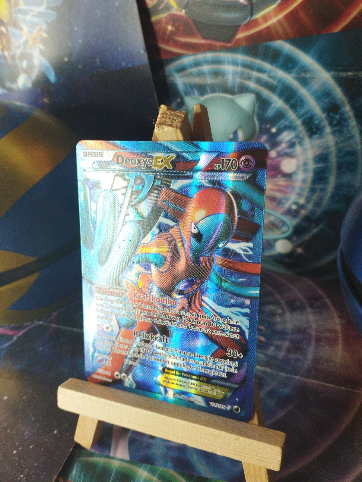 Pokémon Karte Deoxys 111/116 Plasma Frost Plasma Freeze DE PSA EX