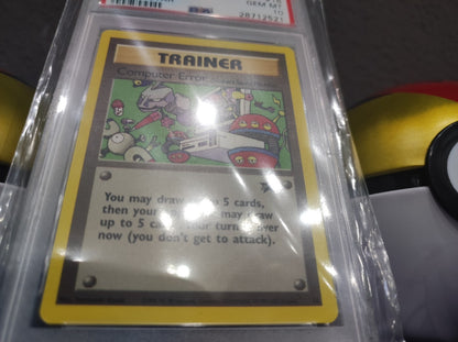 Pokémon Karte Computer Error WOTC Black Star Promo 16 PSA 10 Gem Mint Englisch