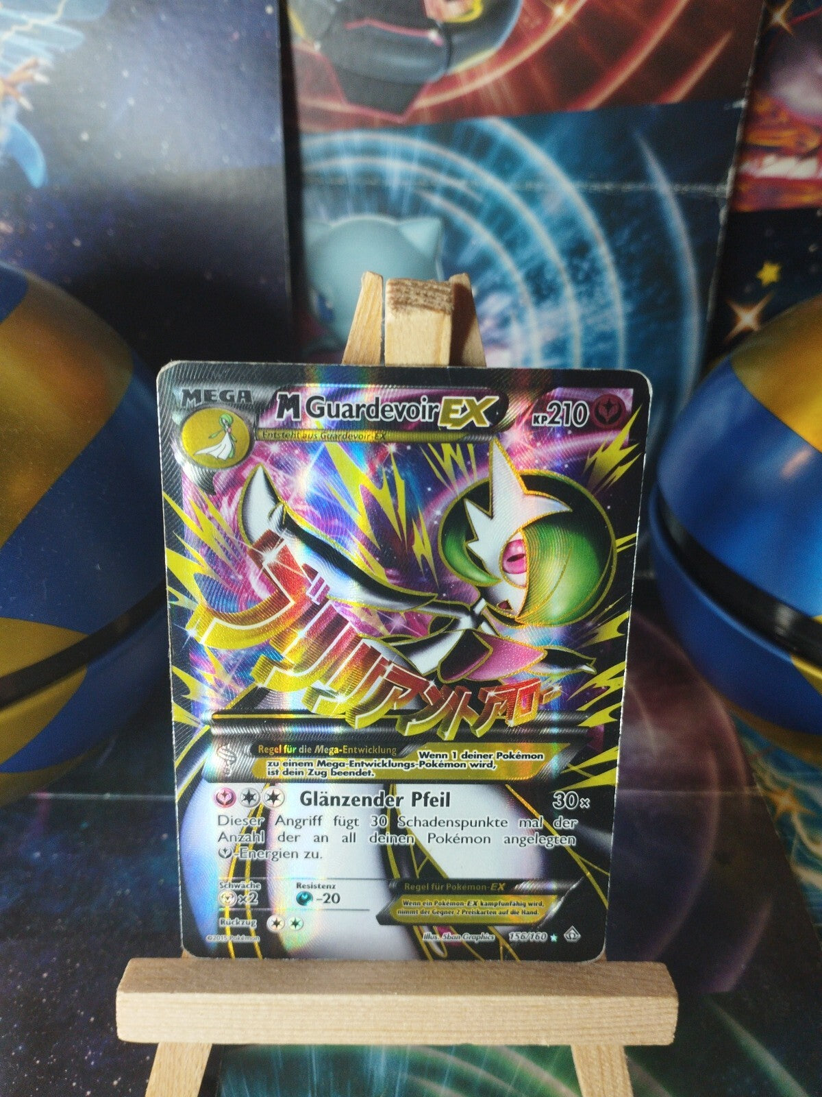 Pokémon Guardevoir EX 156/160 XY Protoschock Primal Clash PSA Gardevoir PL